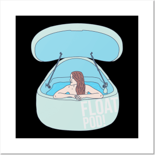 Float Pod - Water Tank - Sensory Deprivation Posters and Art